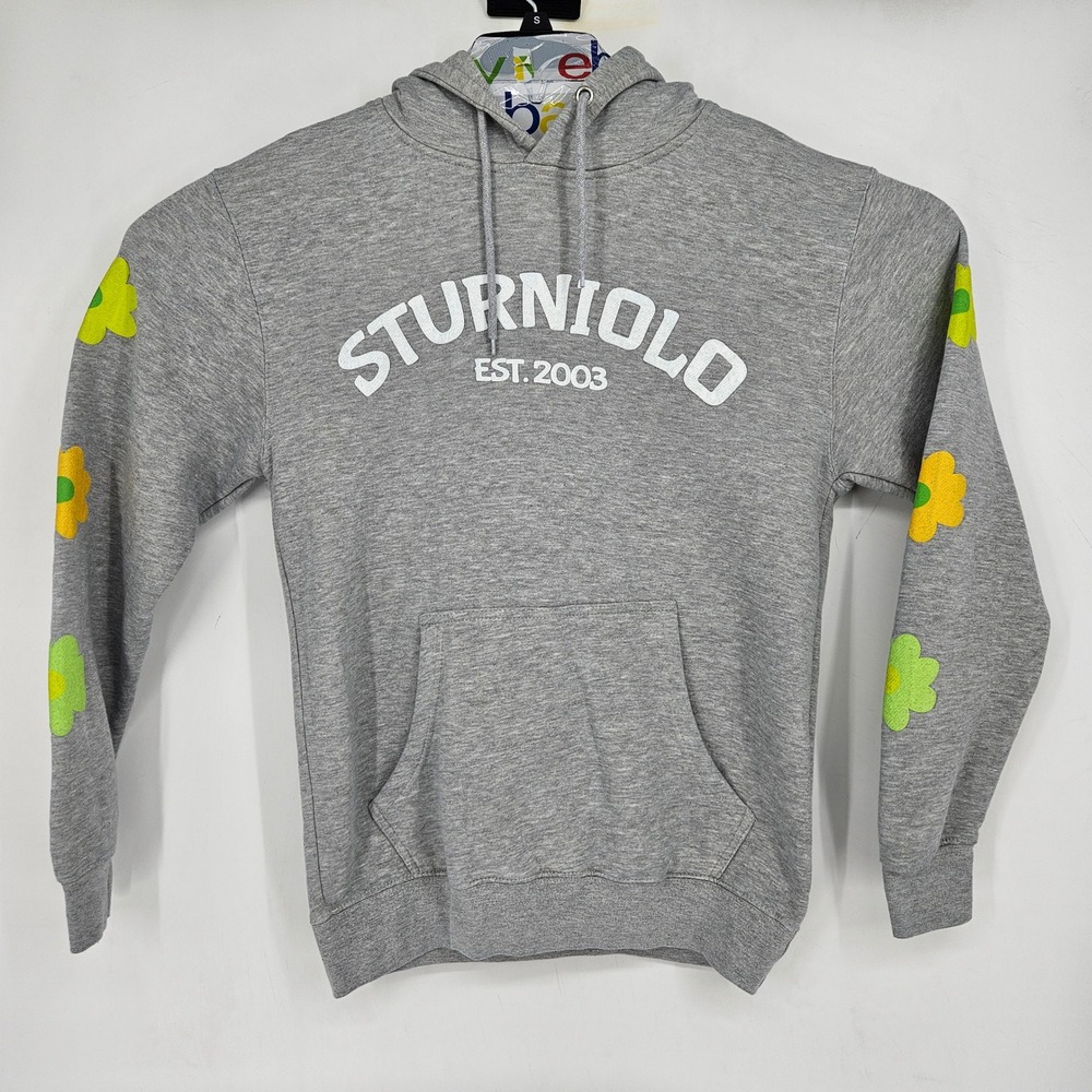 Sturniolo Triplets Hoodie Mens Medium Gray Pullover 2 Million Floral Youtube